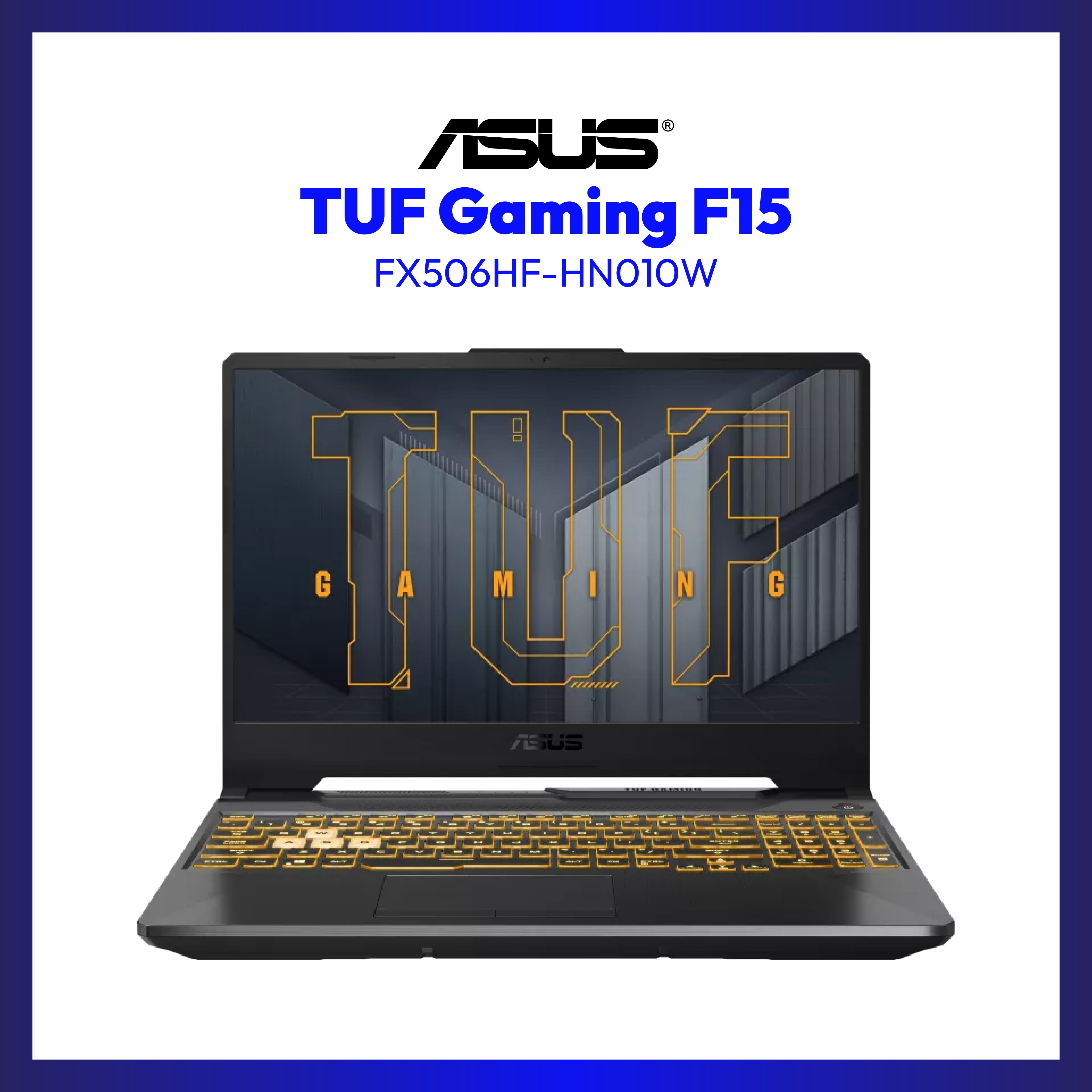 Asus TUF Gaming F15 FX506HF-HN010W | 15.6" IPS | i5-11400H | GeForce® RTX™ 2050 | 8 GB RAM | 512 GB SSD | WIN 11