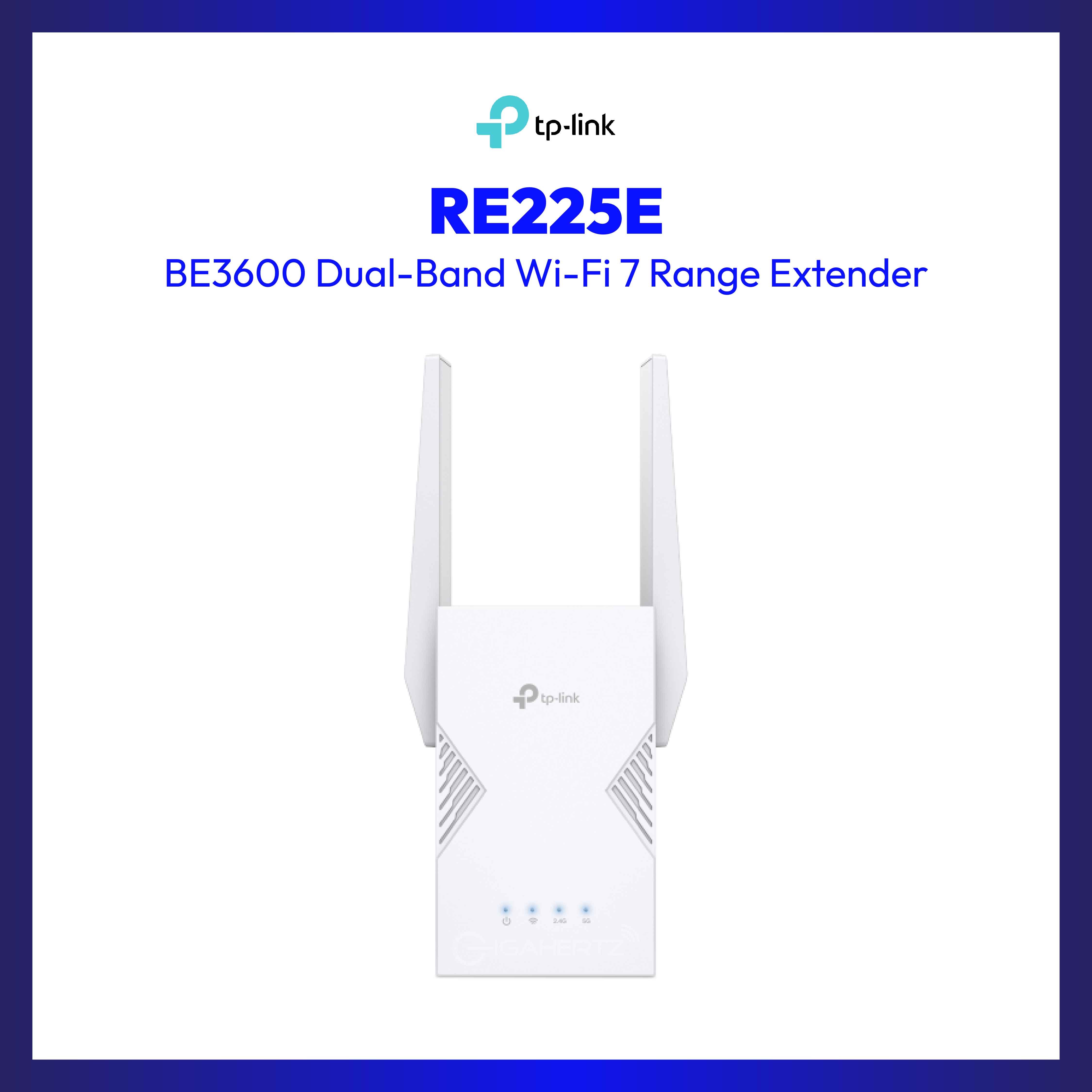 TP-LINK RE225BE BE3600 Dual-Band Wi-Fi 7 Range Extender for WIFI