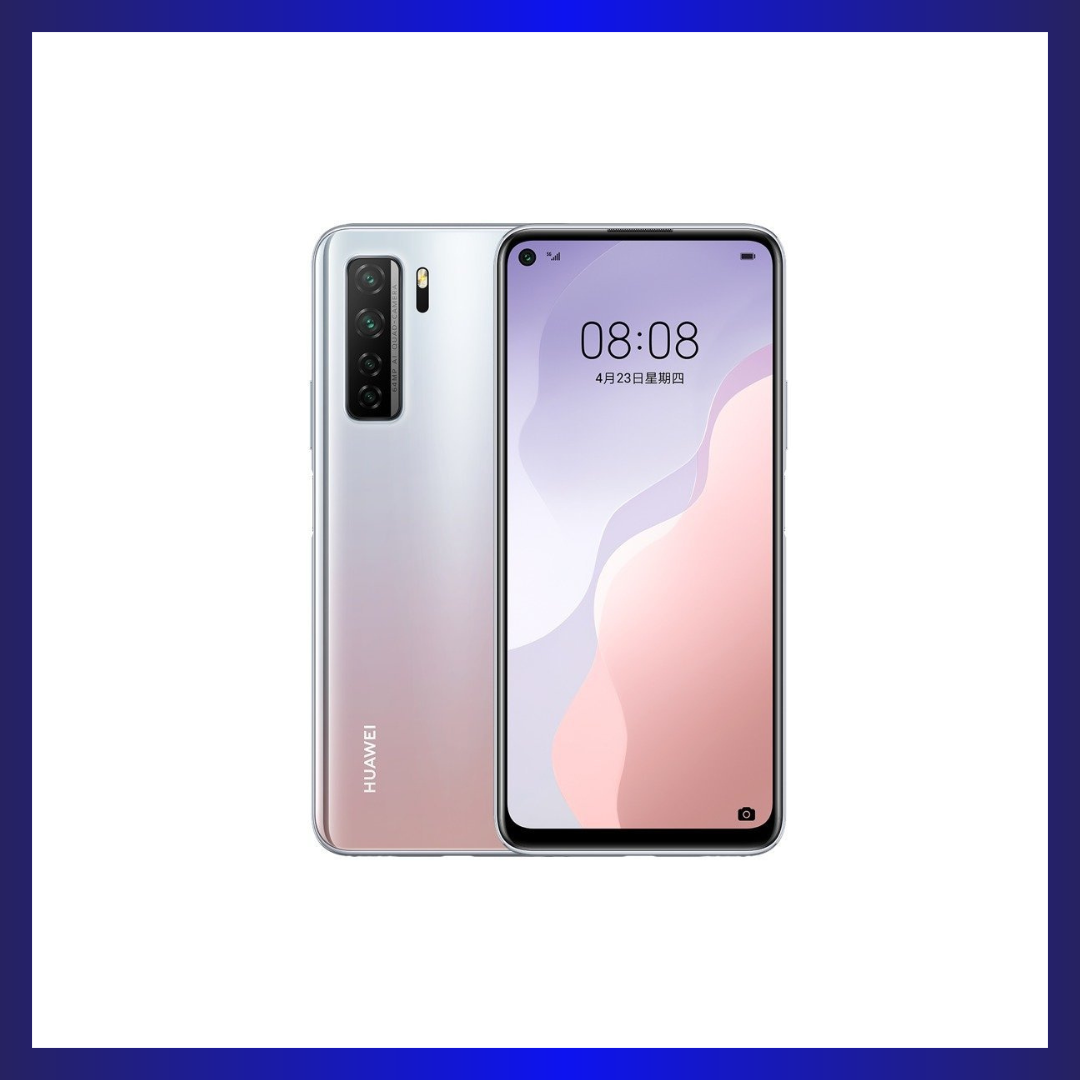 Huawei Nova 7 SE (8GB+128GB) | Kirin 820 5G | 6.5" IPS LCD | 64MP Quad Camera | 4000mAh Battery | Silver