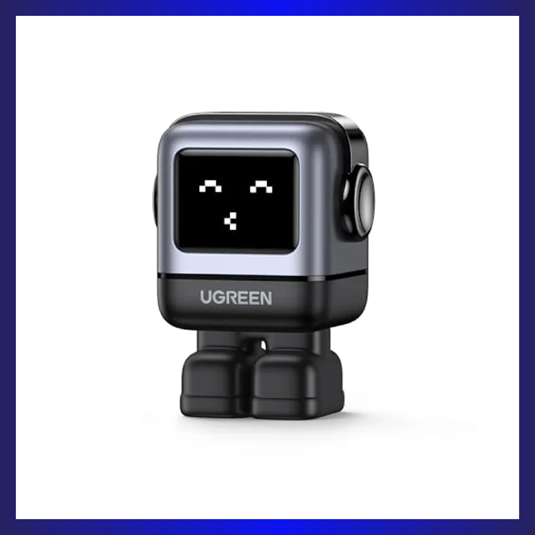 Ugreen CD359 15550 Mini Robot Nexode 30W USB-C Fast Charger (Space Grey)