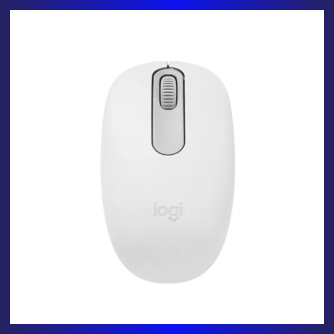 Logitech M196 Compact Bluetooth Wireless Mouse | 1000 DPI Smooth Optical Tracking | 12-Month Battery Life | Multi-Device Compatible | White