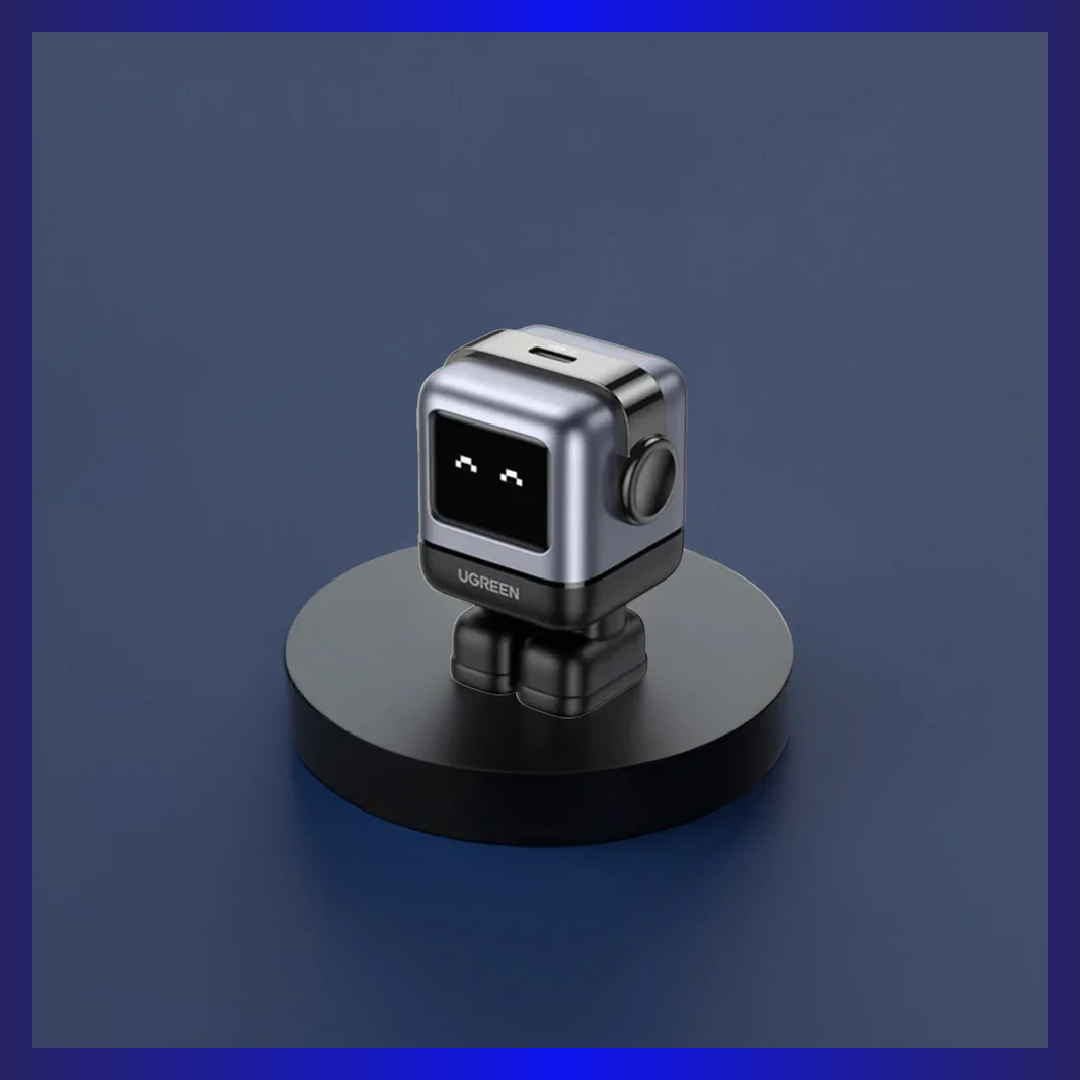 Ugreen CD359 15550 Mini Robot Nexode 30W USB-C Fast Charger (Space Grey)