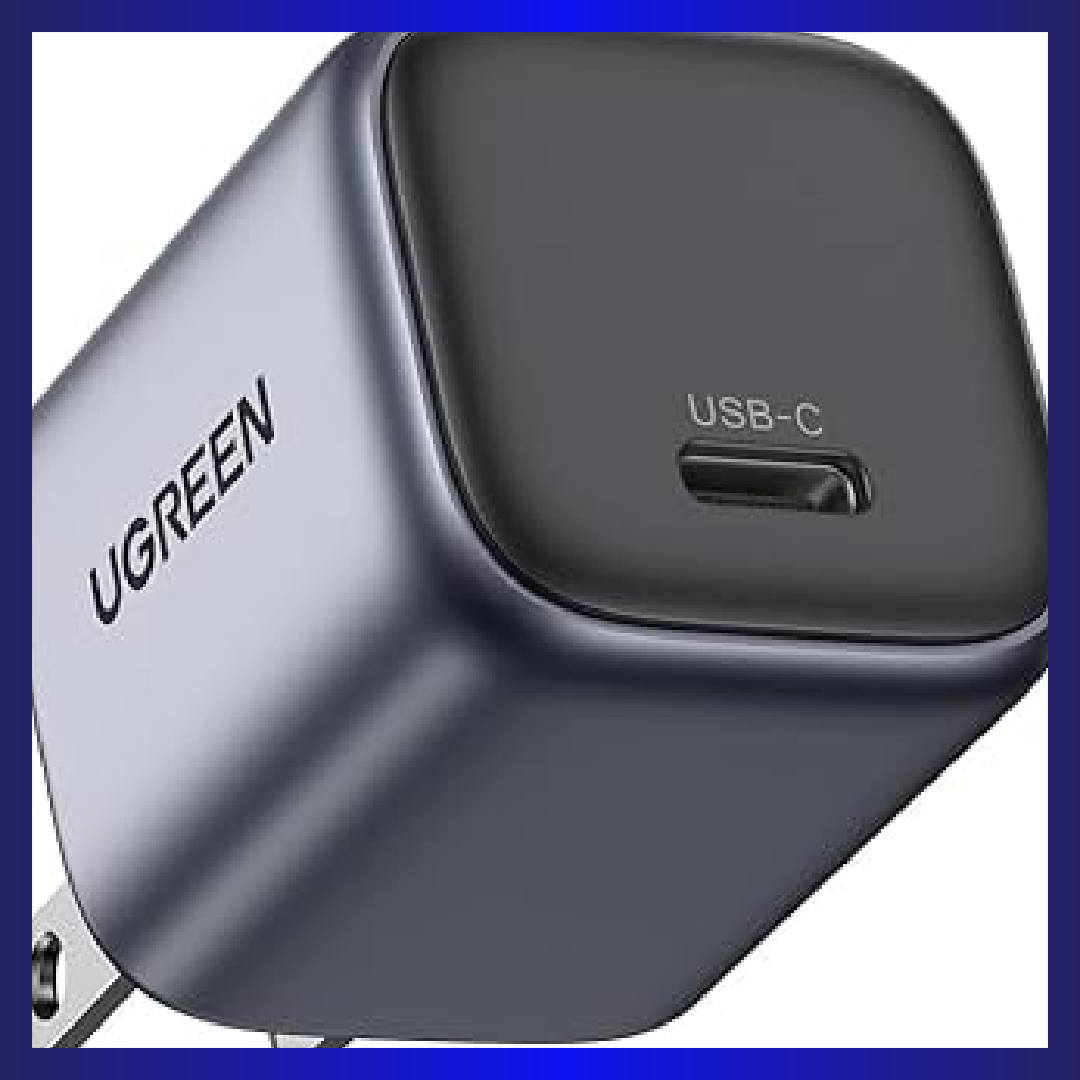 Ugreen CD319 90901 Nexode USB-C 30W GAN Foldable Fast Charger (Space Gray)