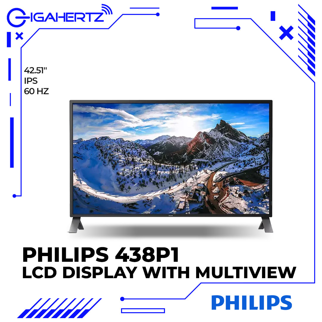 Philips 438P1 42.51" LCD Display with MultiView