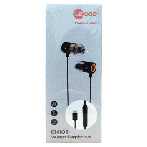 Lenovo Lecoo H103 Wired Earphone (Type-C)