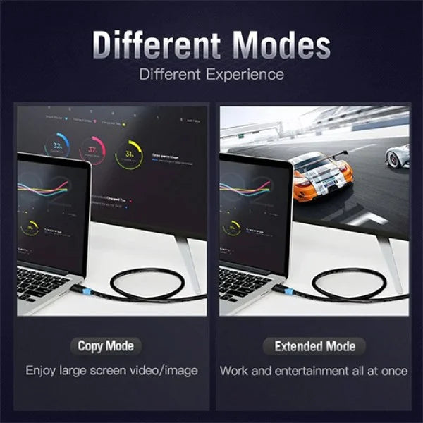 Vention AACBQ 20 Meters HDMI Cable Black