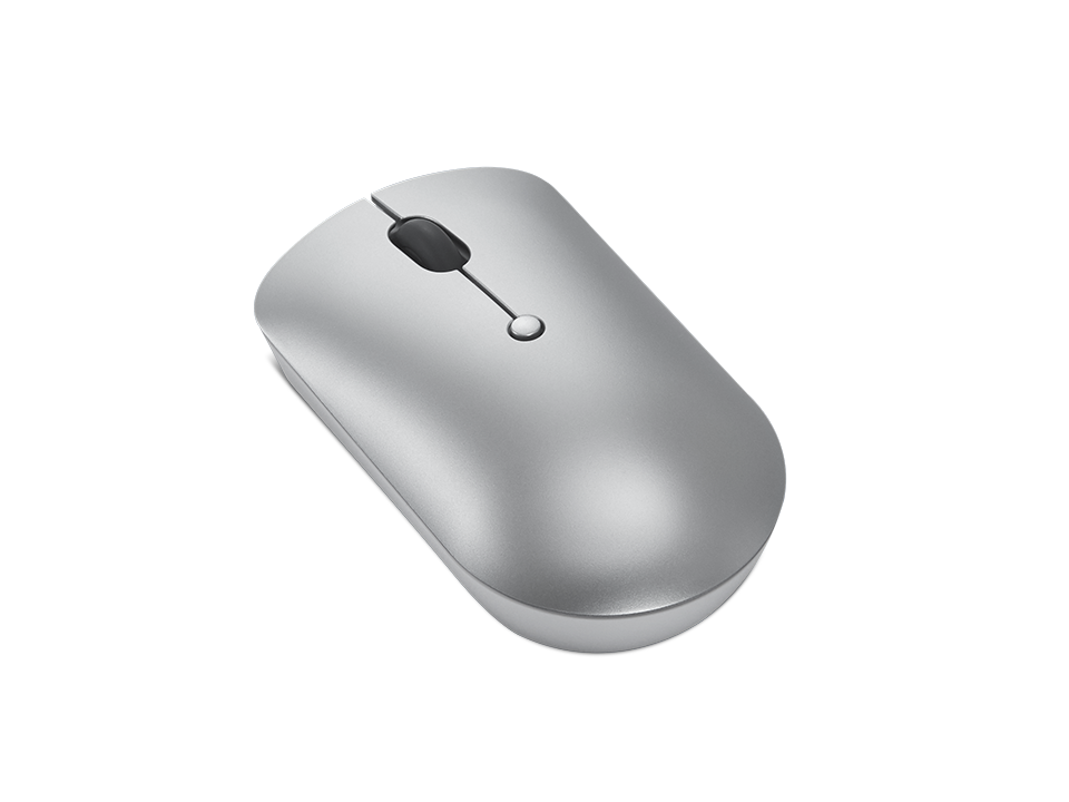 Lenovo 540 USB-C Wireless Mouse (GY51D20869) | 2.4GHz Wireless | USB-C Unified Pairing Receiver | Up to 2400 DPI Optical Sensor | Cloud Grey