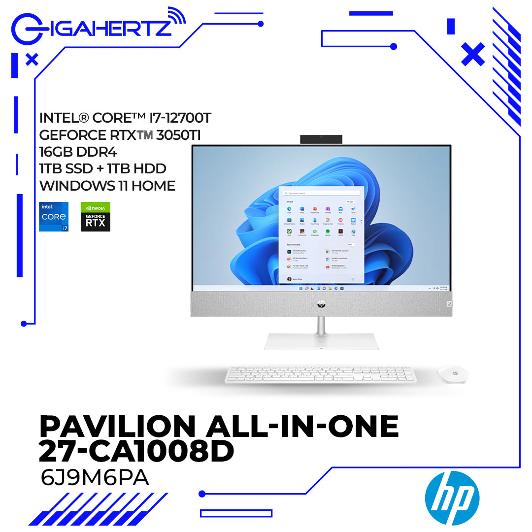 HP Pavilion All-In-One 27-CA1008D Desktop