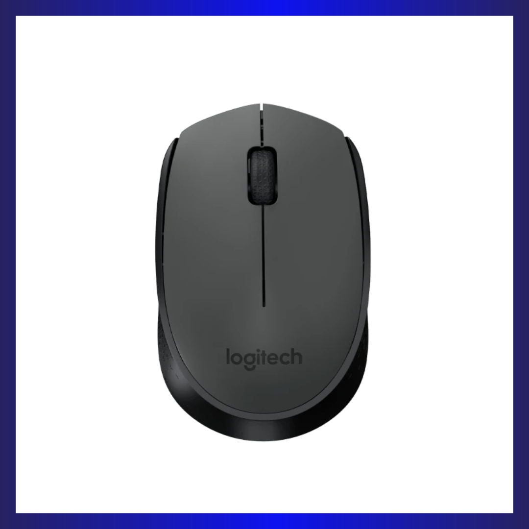 Logitech M171 | Optical Sensor | 2.4GHz Wireless | Ambidextrous Design | Grey