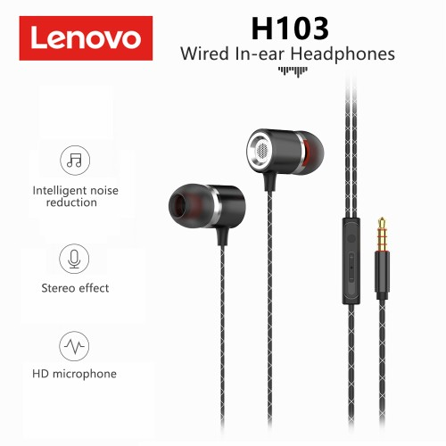 Lenovo Lecoo H103 Wired Earphone (3.5mm)