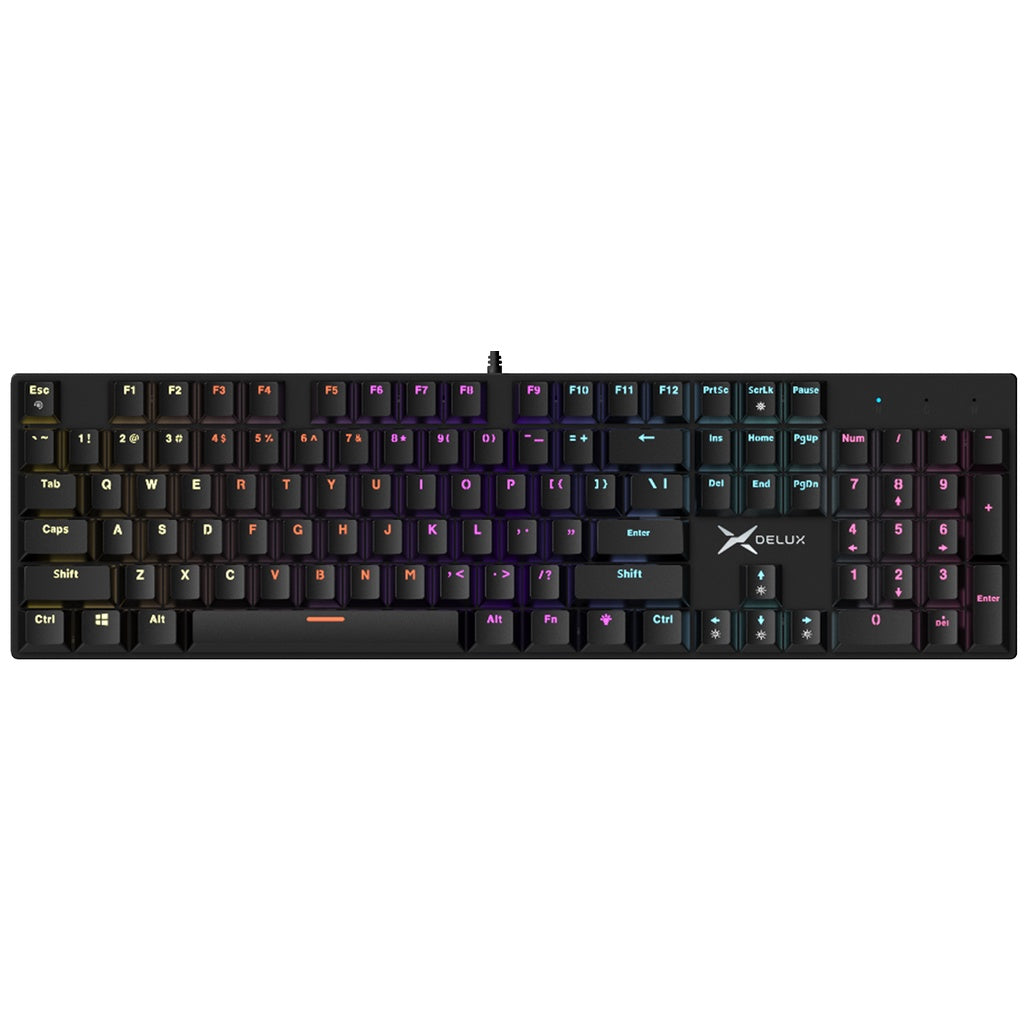Delux KM55U Wired Gaming Mechanical Keyboard