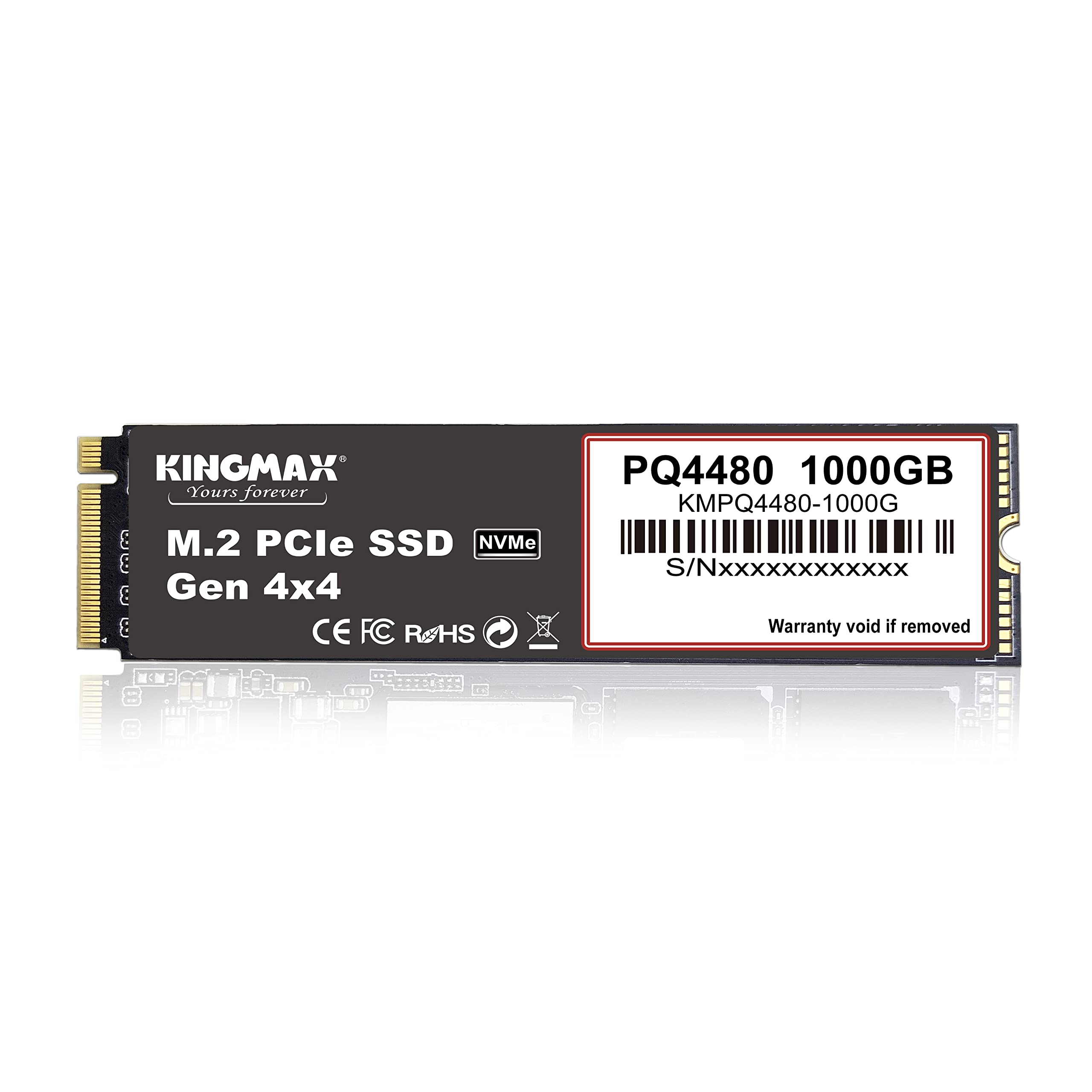 Kingmax PQ4480 M.2 2280 PCIe NVMe SSD Gen4x4
