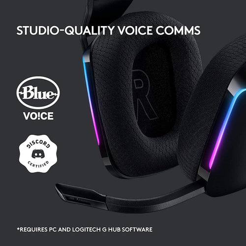 Logitech G733 Lightspeed Wireless RGB Gaming Headset (BLACK)