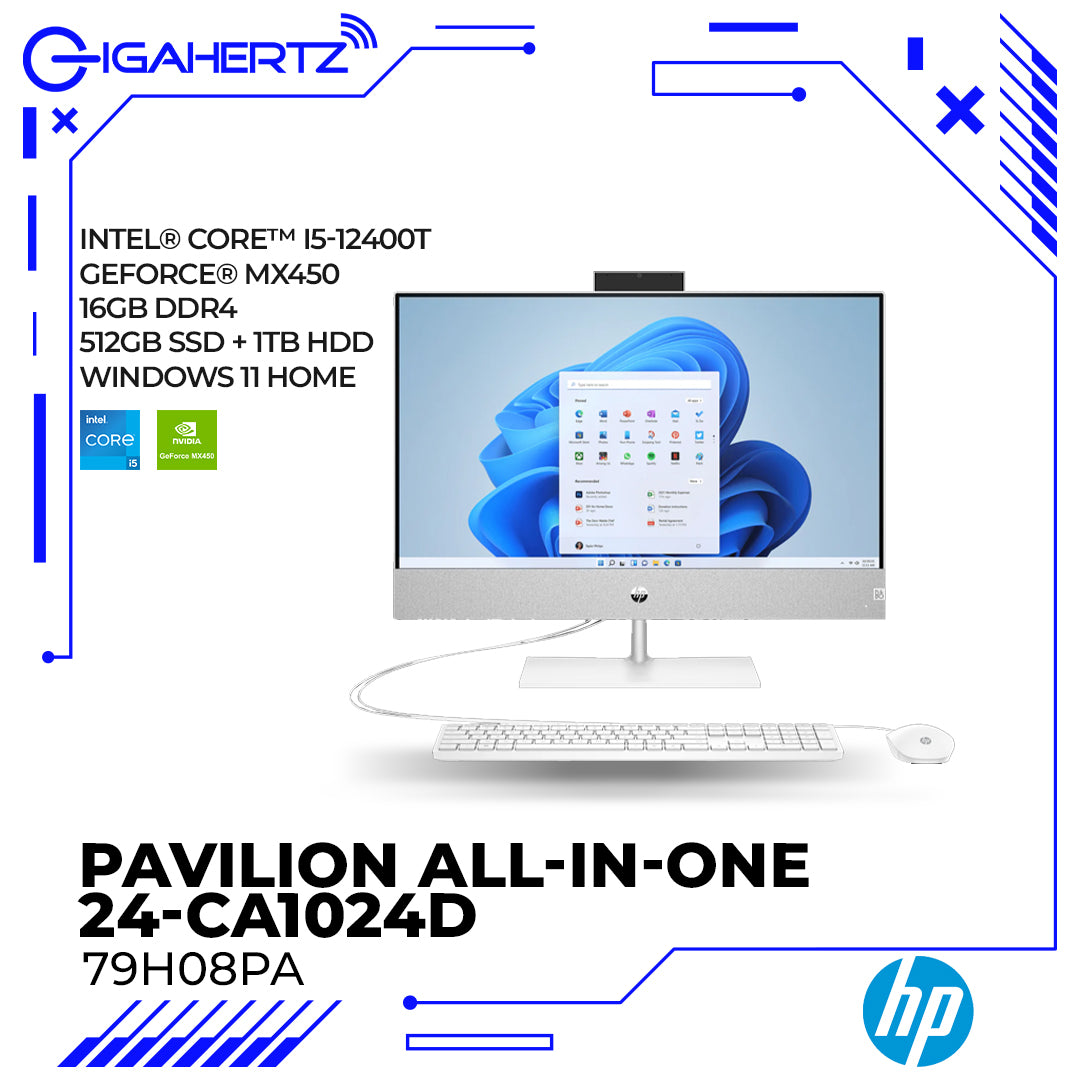 HP Pavilion All-In-One 24-CA1024D Desktop