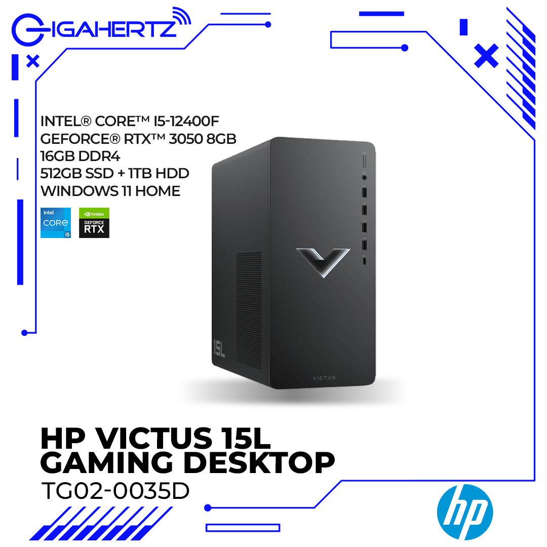 HP Victus 15L Gaming Desktop TG02-0035D