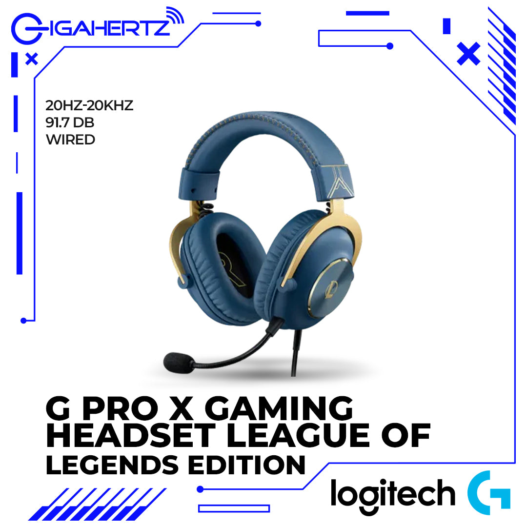 Logitech G PRO X Gaming Headset League Of Legends Edition