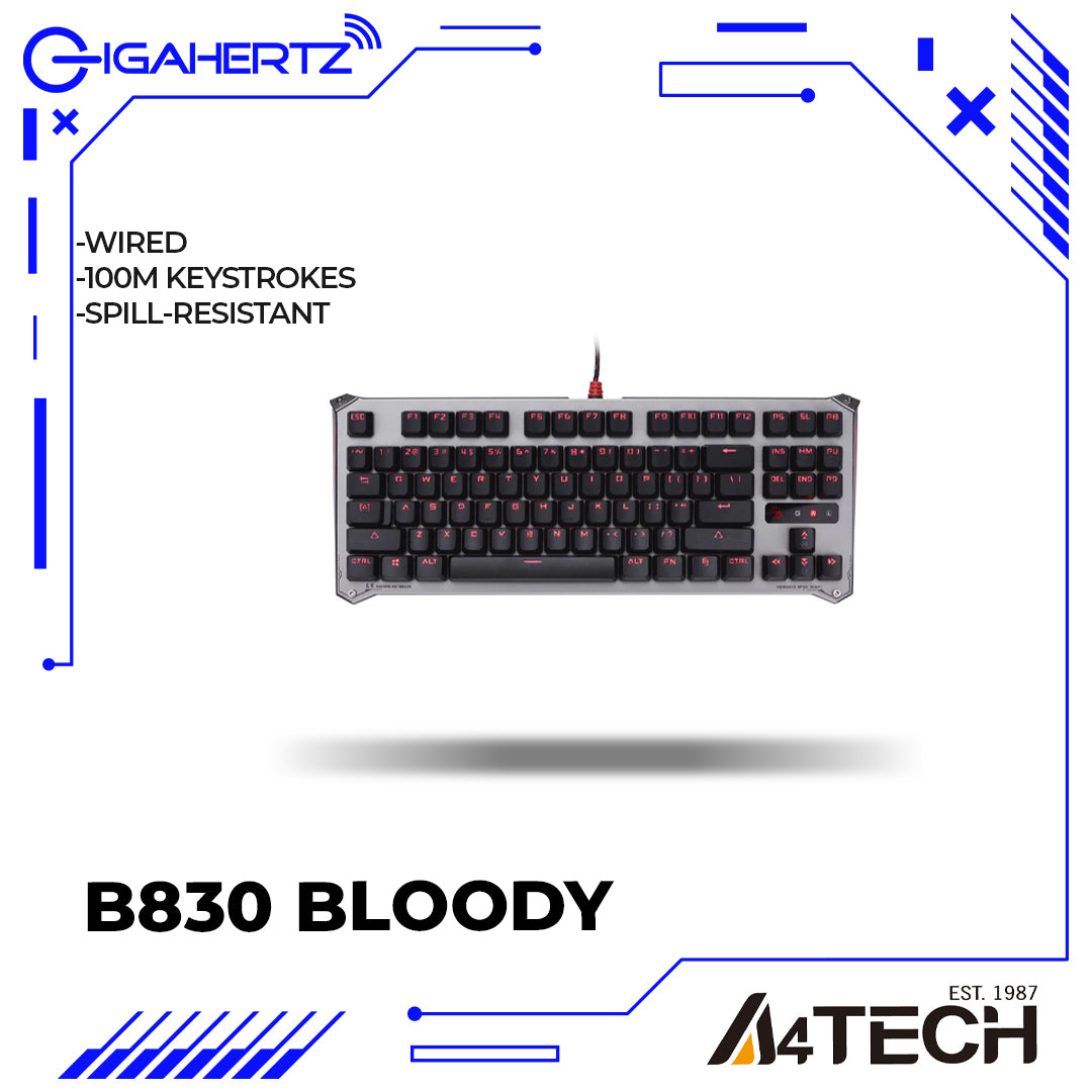 A4Tech B830 Bloody LK Mechanical Gaming Keyboard