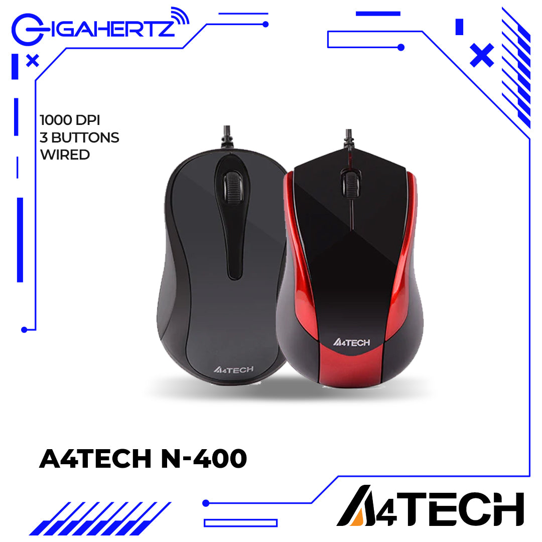 A4tech N-400 USB Wired Mouse