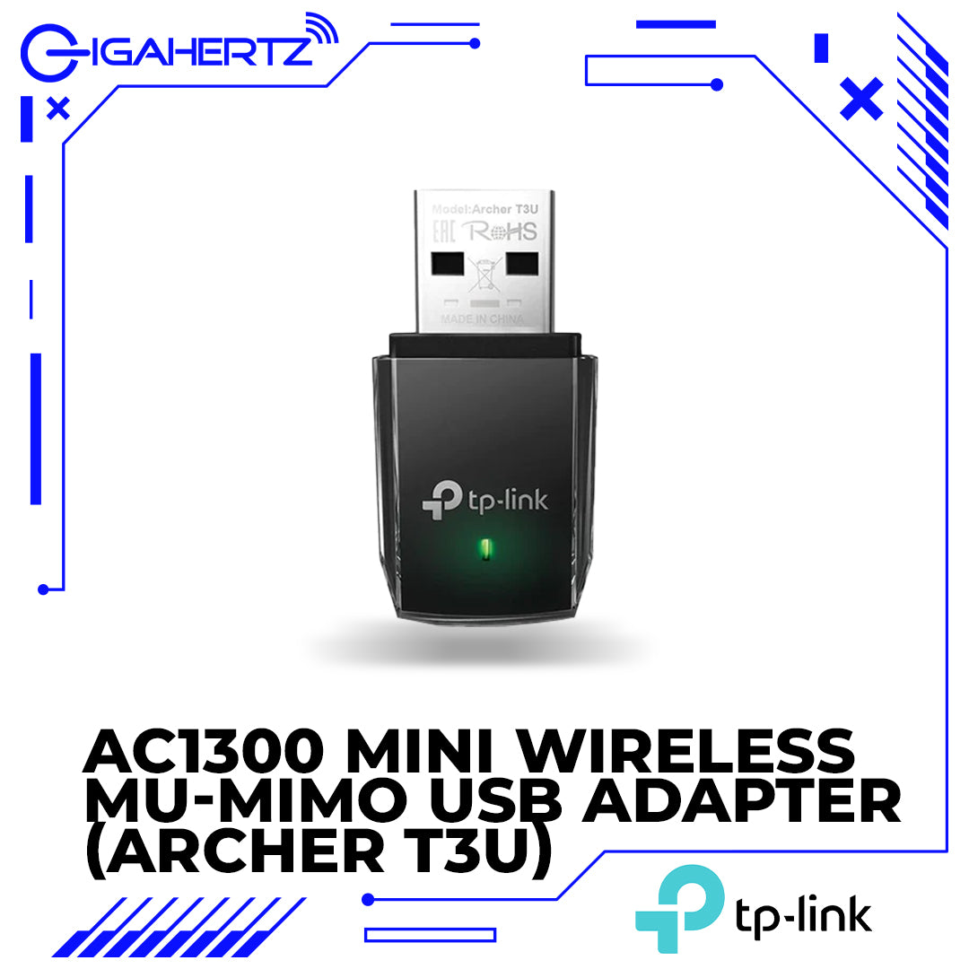 TP-Link AC1300 Mini Wireless Mu-Mimo USB Adapter (Archer T3U)