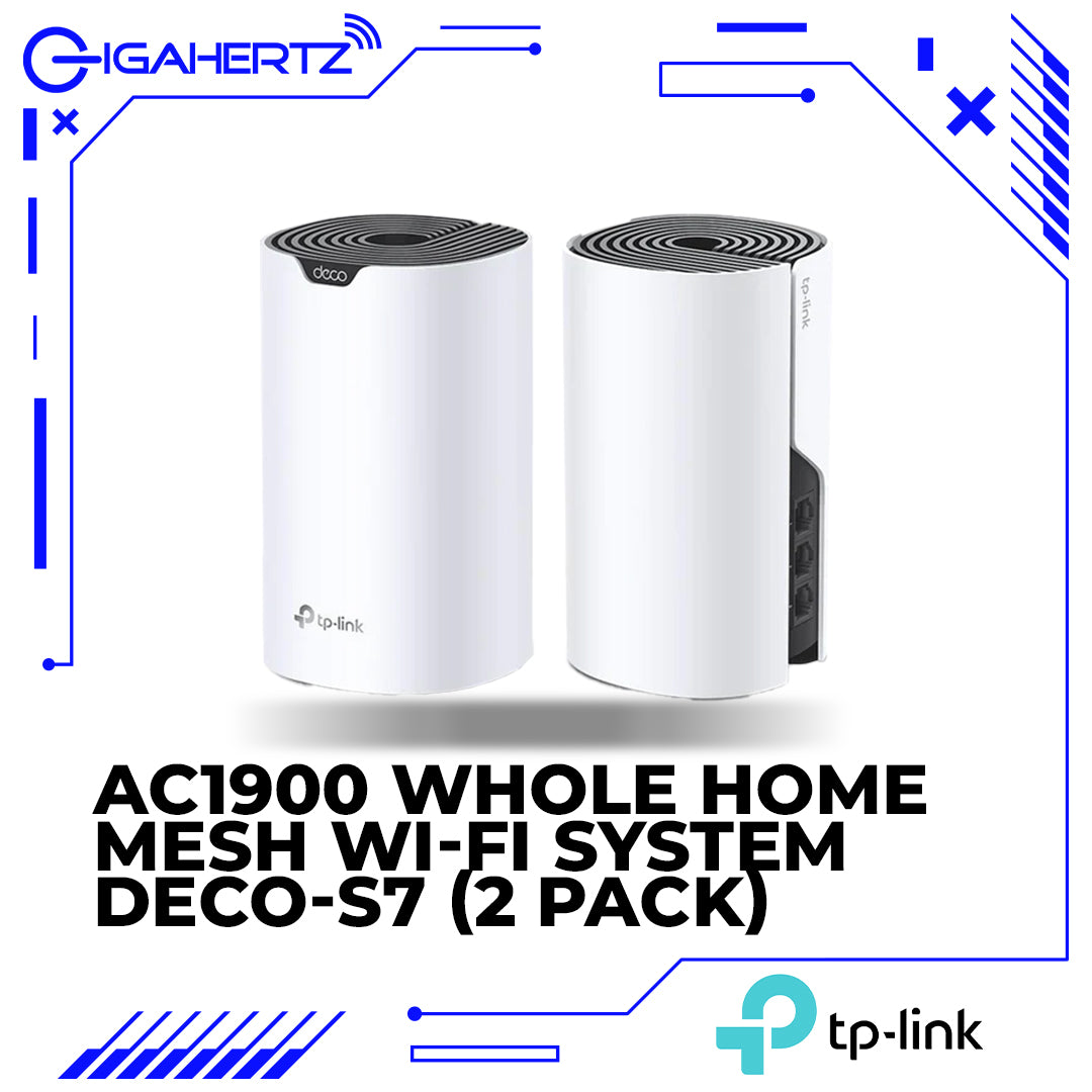 TP-Link AC1900 Whole Home Mesh Wi-Fi System Compatible With Amazon Alexa (Deco-s7) (2-Pack)