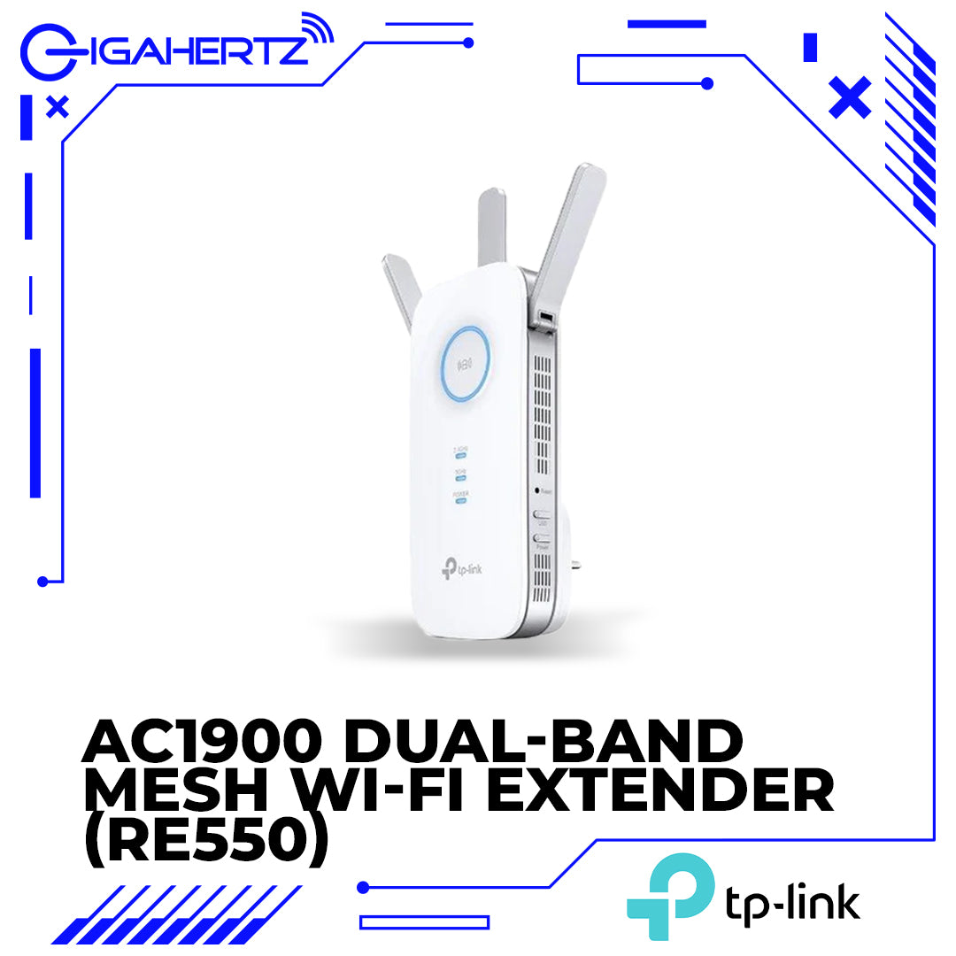 TP-Link AC1900 Dual-Band Mesh Wi-Fi Extender (RE550)