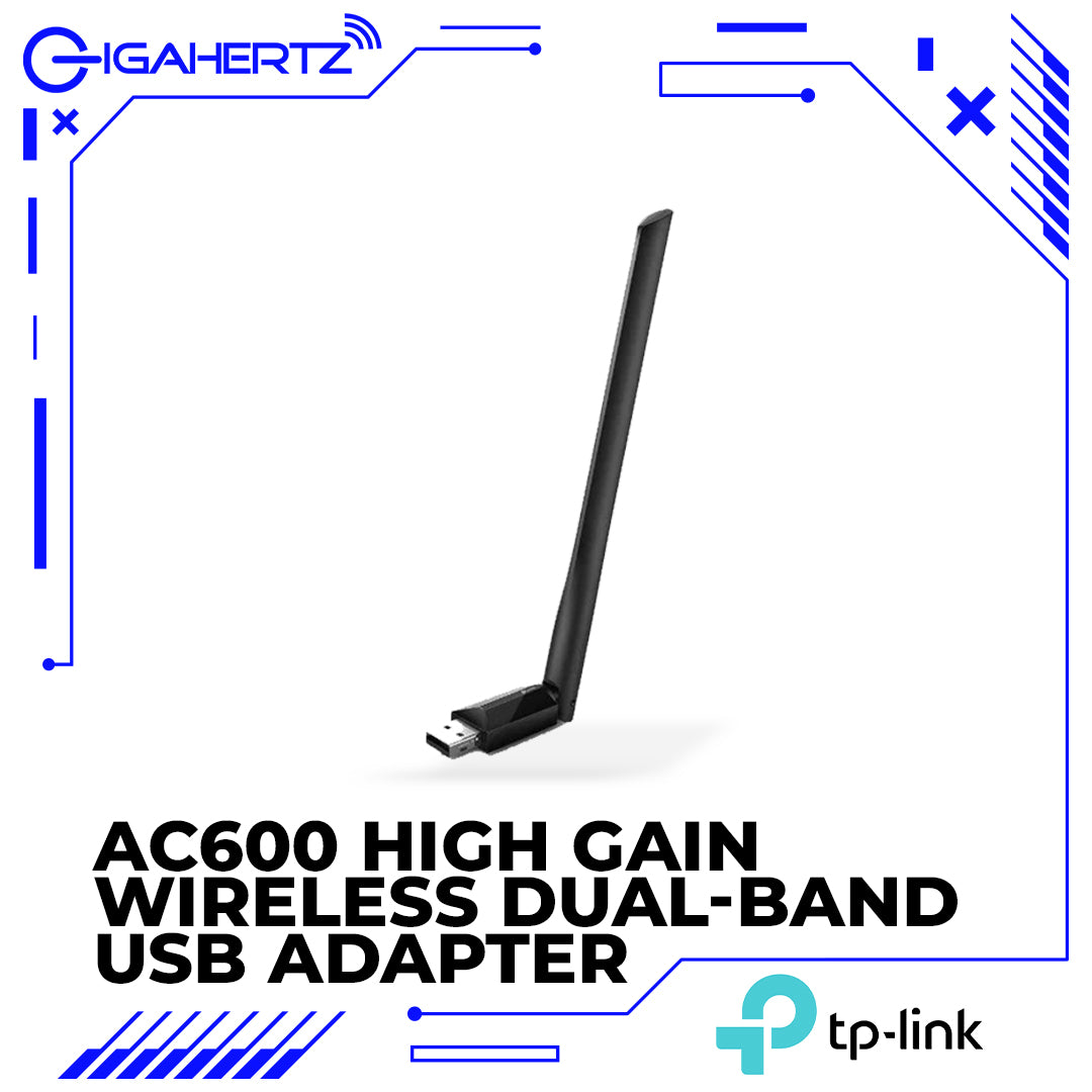 TP-Link AC600 High Gain Wireless Dual-Band USB Adapter (Archer T2U PLUS)