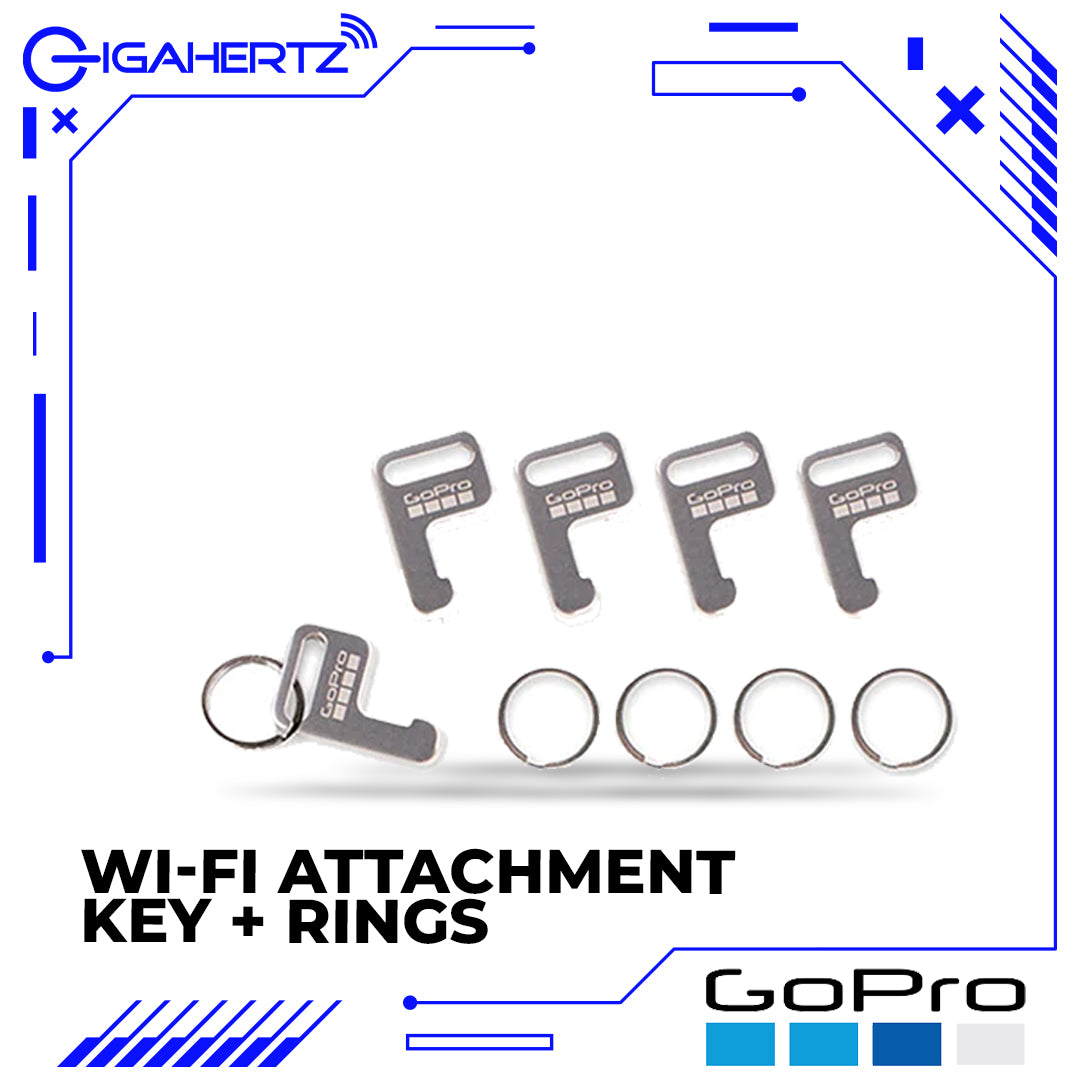 GoPro Wi-Fi Attachment Key + Rings