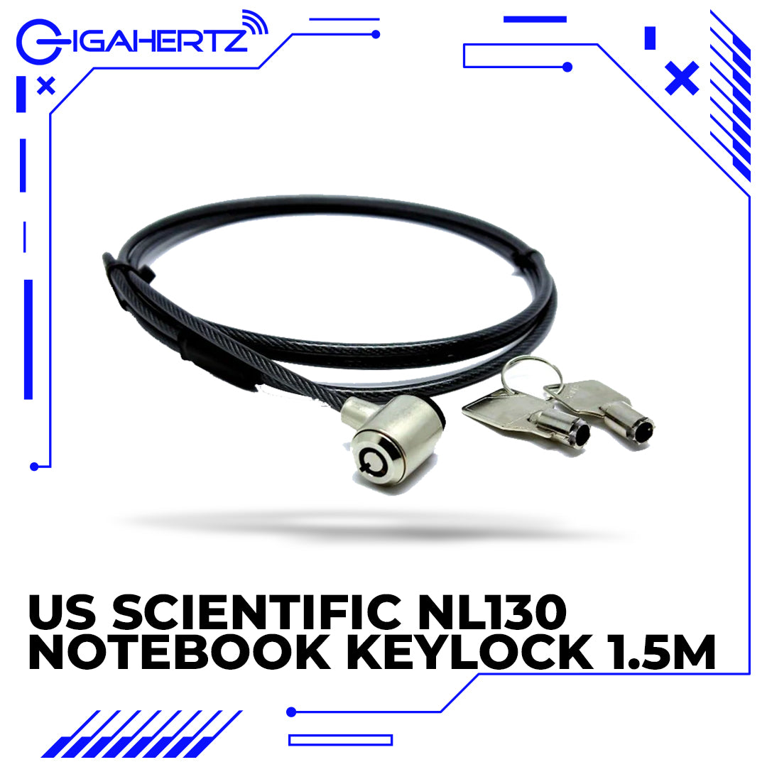 US Scientific NL130 Notebook Keylock 1.5M