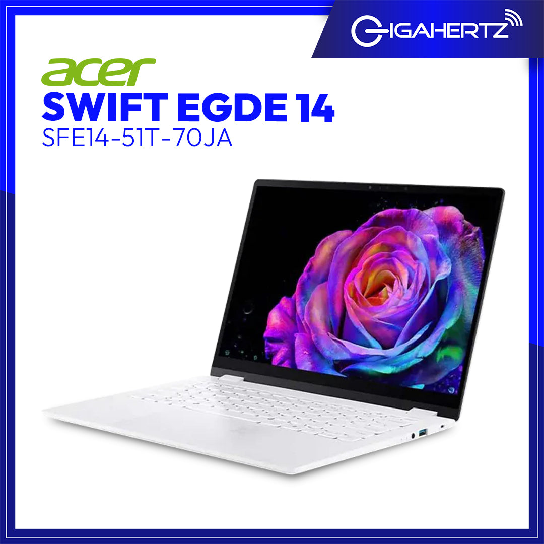 ACER SWIFT EGDE SFE14-51T-70JA 14.0” WQXGA | Intel Core Ultra 7 processor 258V | 32GB RAM | 1TB SSD | Intel ARC Graphics 140V | Win11