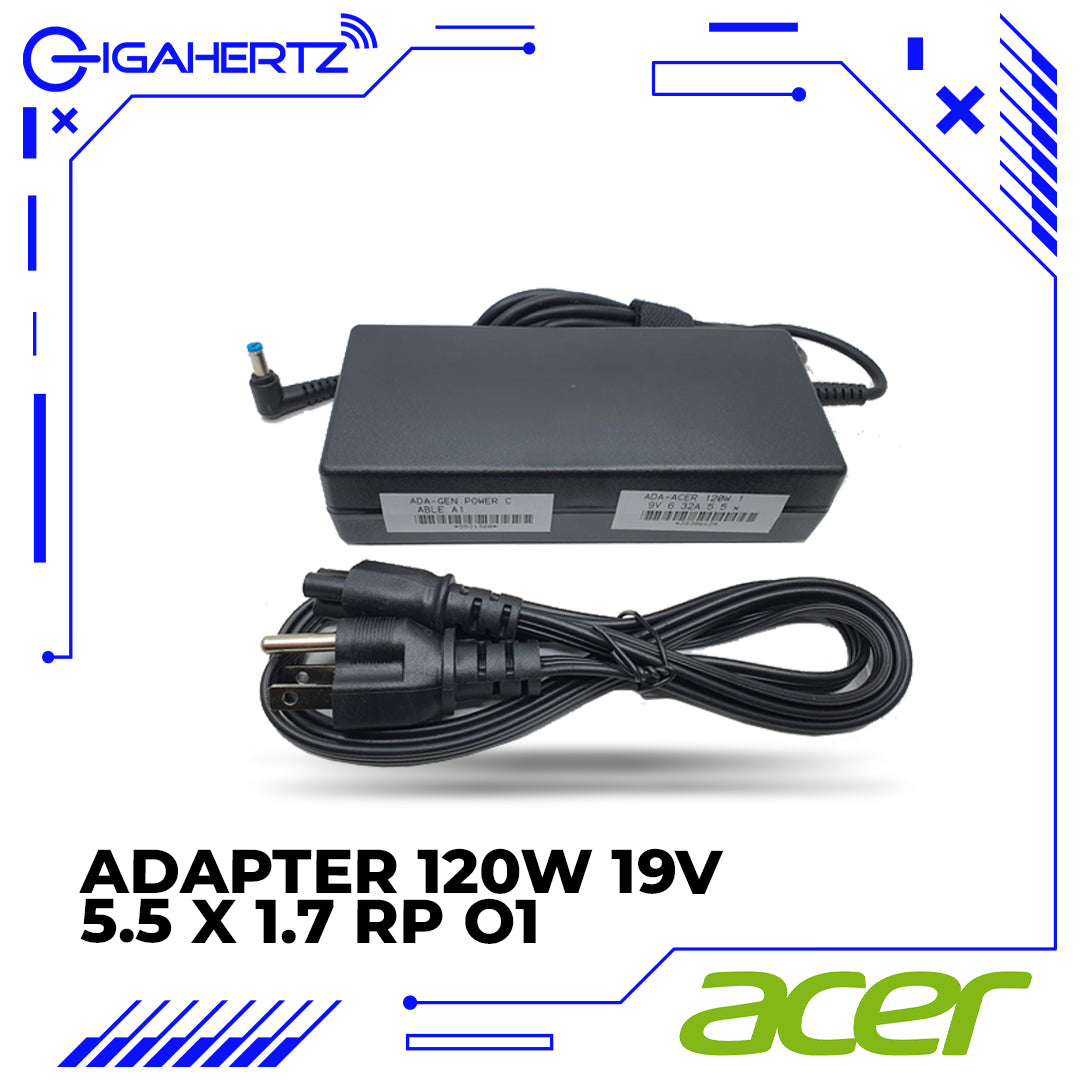 Acer Adapter 120W 19V 5.5 x 1.7 RP O1