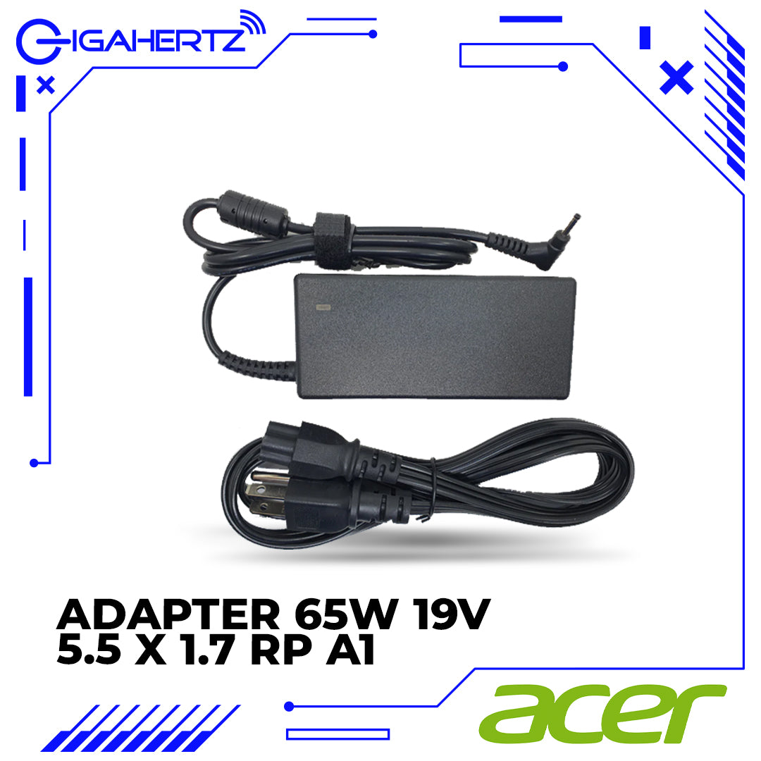 Acer Adapter 65W 19V 5.5 X 1.7 RP A1