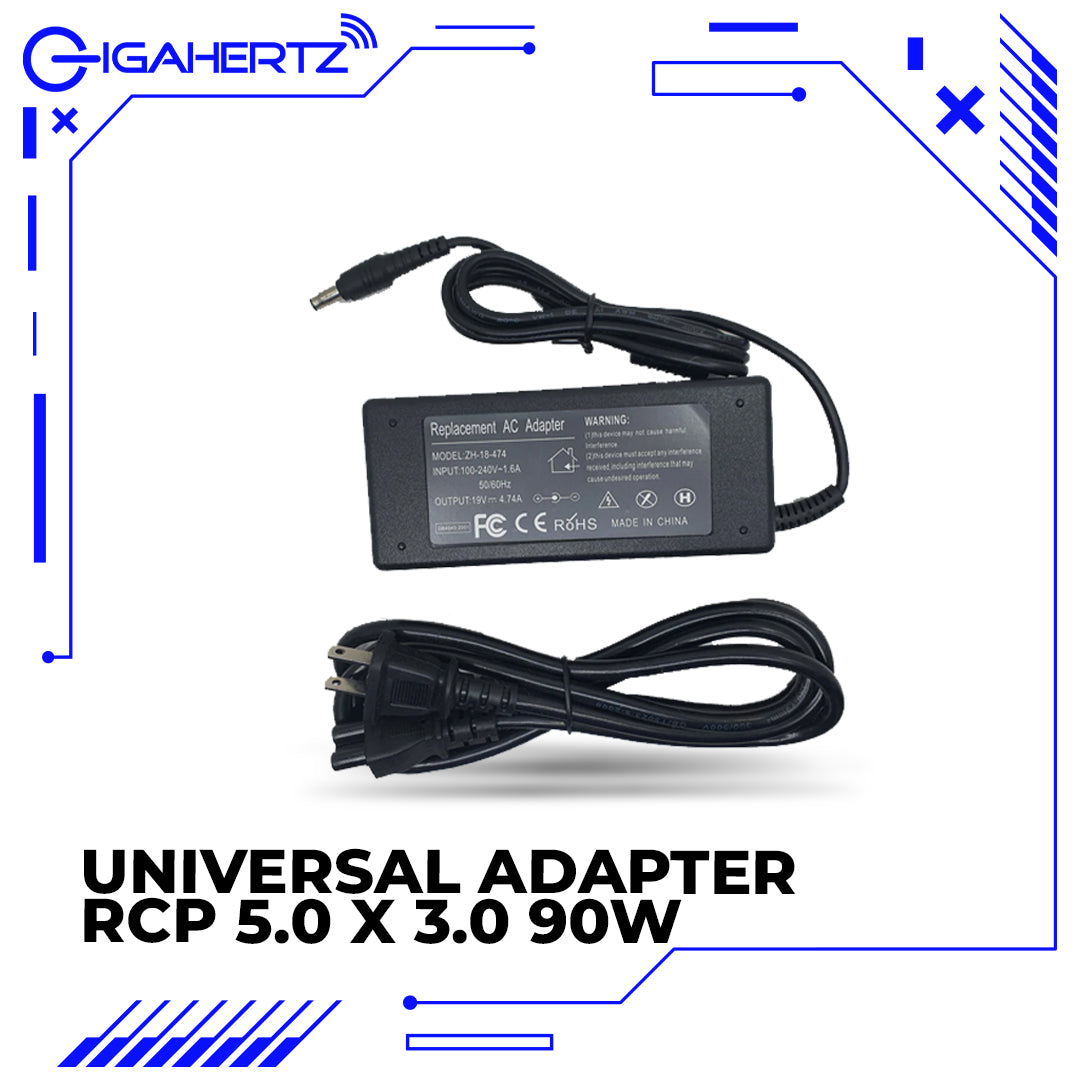 Universal Adapter RCP 5.0 x 3.0 90W