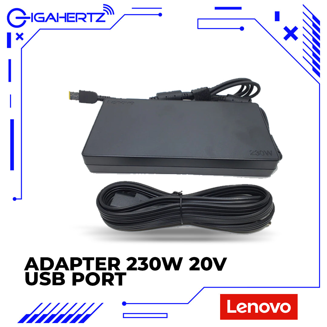 Lenovo Adapter 230W 20V USB Port