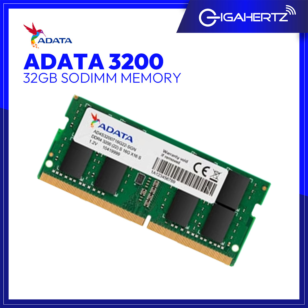 ADATA 32GB DDR4 3200 SODIMM Memory