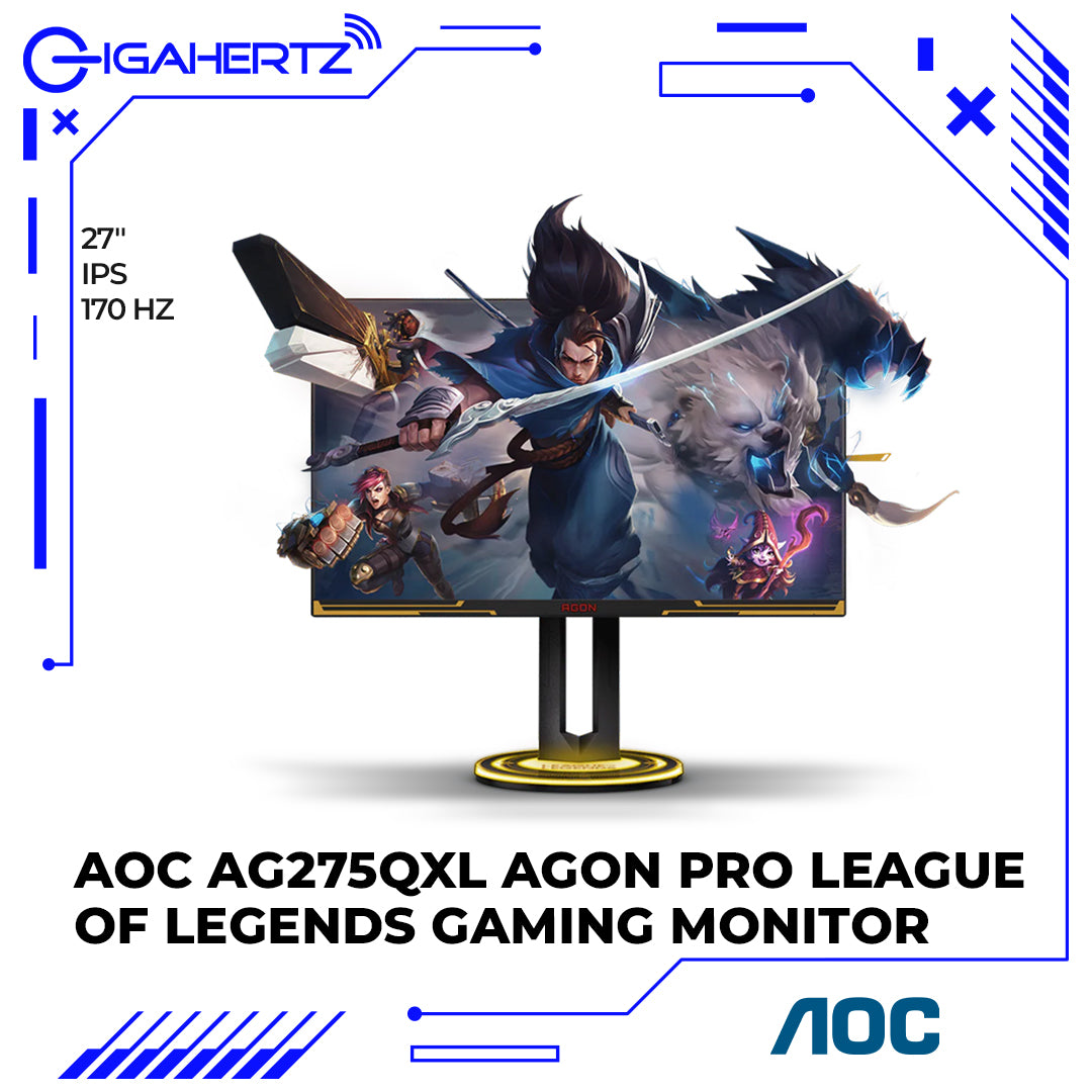 AOC AG275QXL Agon Pro 27" League of Legends Gaming Monitor