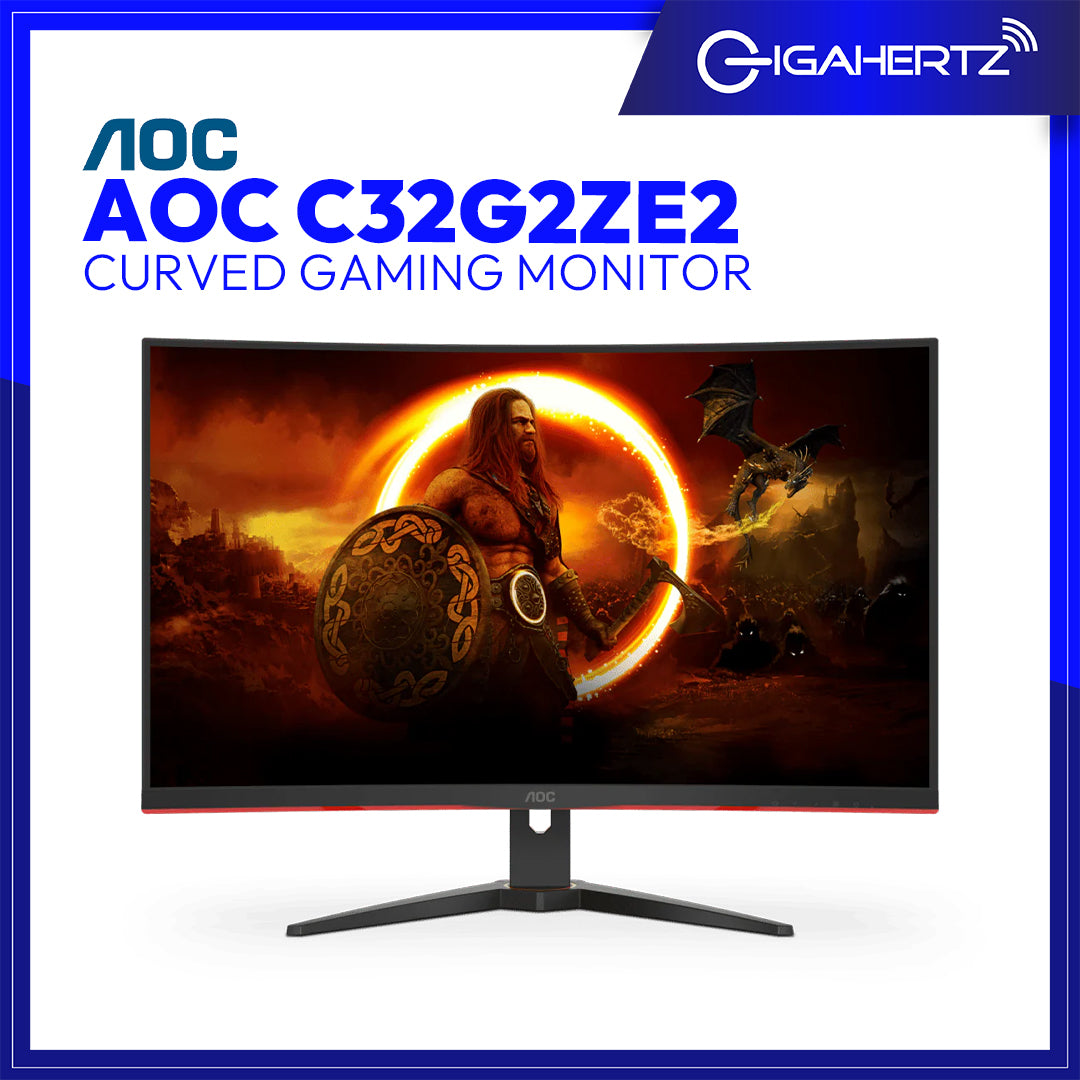 AOC C32G2ZE2 31.5" 250Hz Curved Gaming Monitor