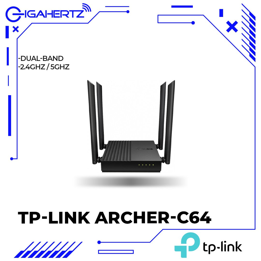 TP-Link AC1200 Dual-Band Wi-Fi Router (Archer-C64)