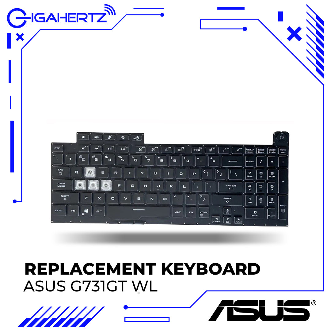 Replacement Asus Keyboard G731GT WL