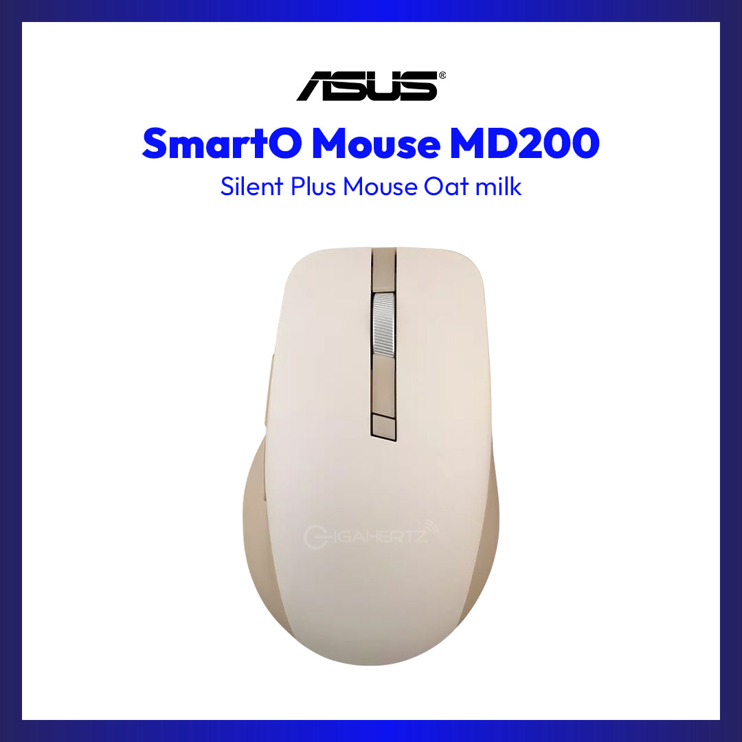 ASUS SmartO Mouse MD200 Silent Plus (Oat milk)