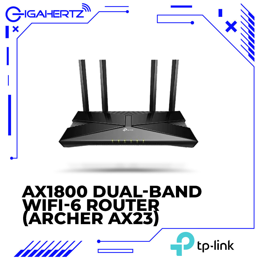 TP-Link AX1800 Dual-Band Wifi-6 Router (Archer AX23) | Gigahertz