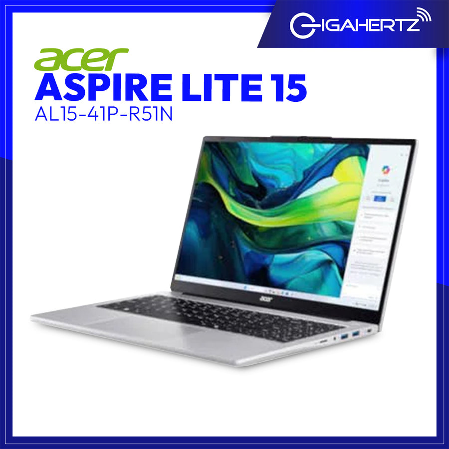 Acer Aspire Lite 15 AL15-41P-R51N | 15.6″ FHD | AMD Ryzen 7 5700U | AMD ...