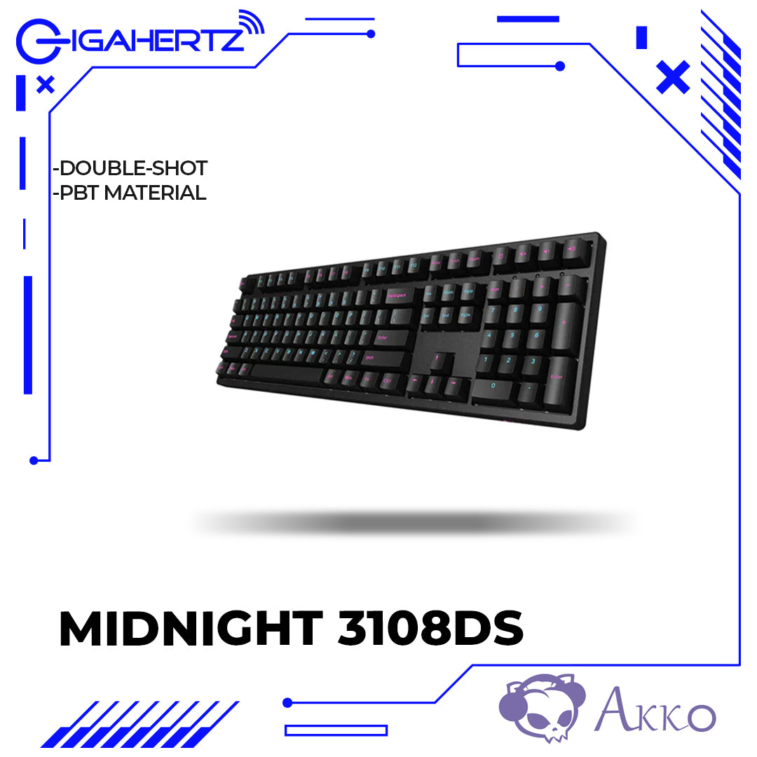 Akko Midnight 3108DS Mechanical Keyboard