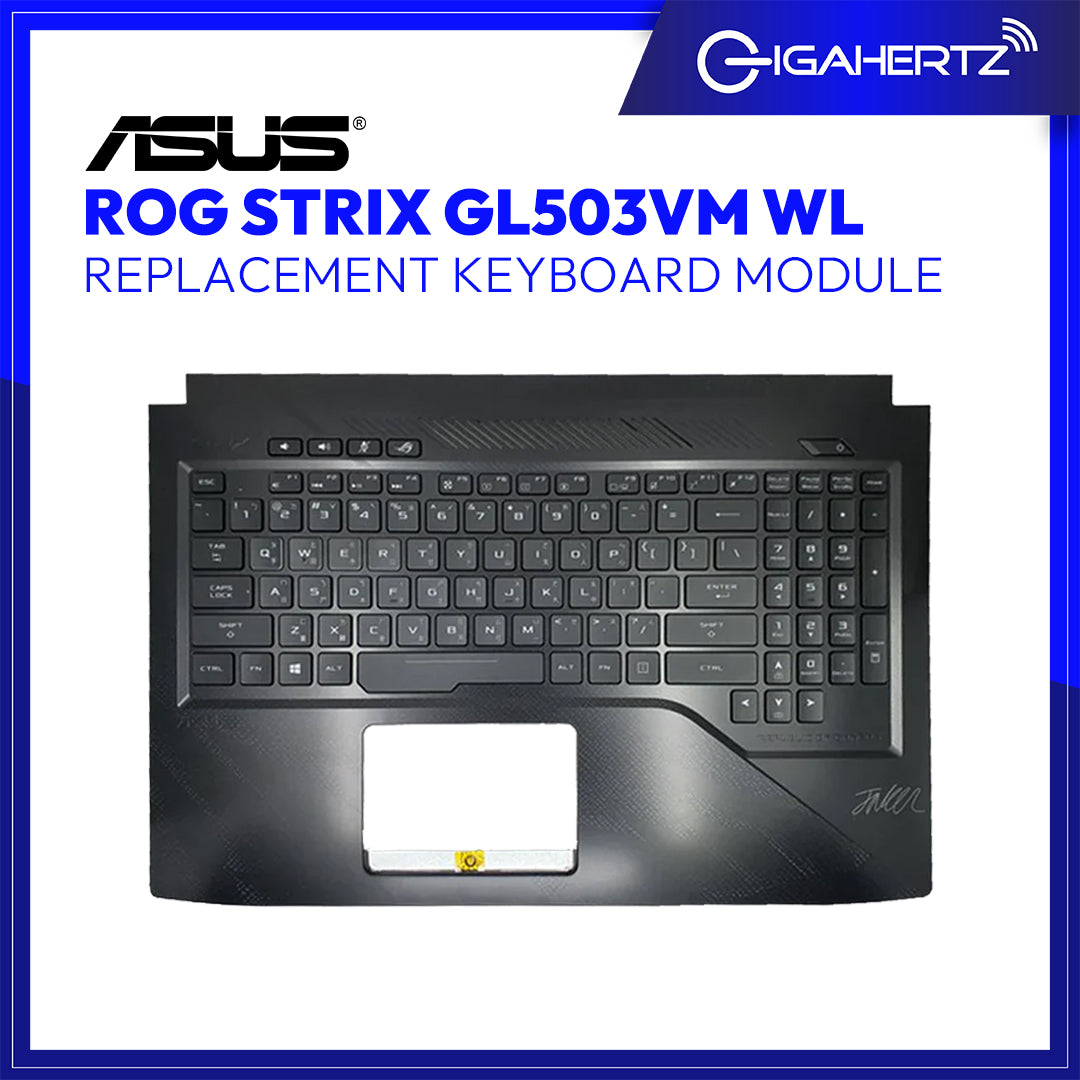 Asus Keyboard Module GL503VM WL for Replacement - Asus ROG Strix GL503VM