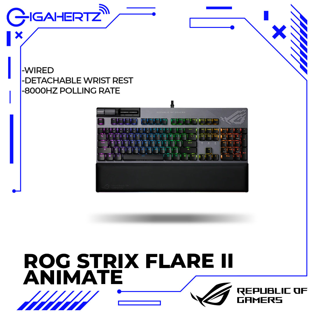 Asus ROG Strix Flare II Animate Mechanical Gaming Keyboard