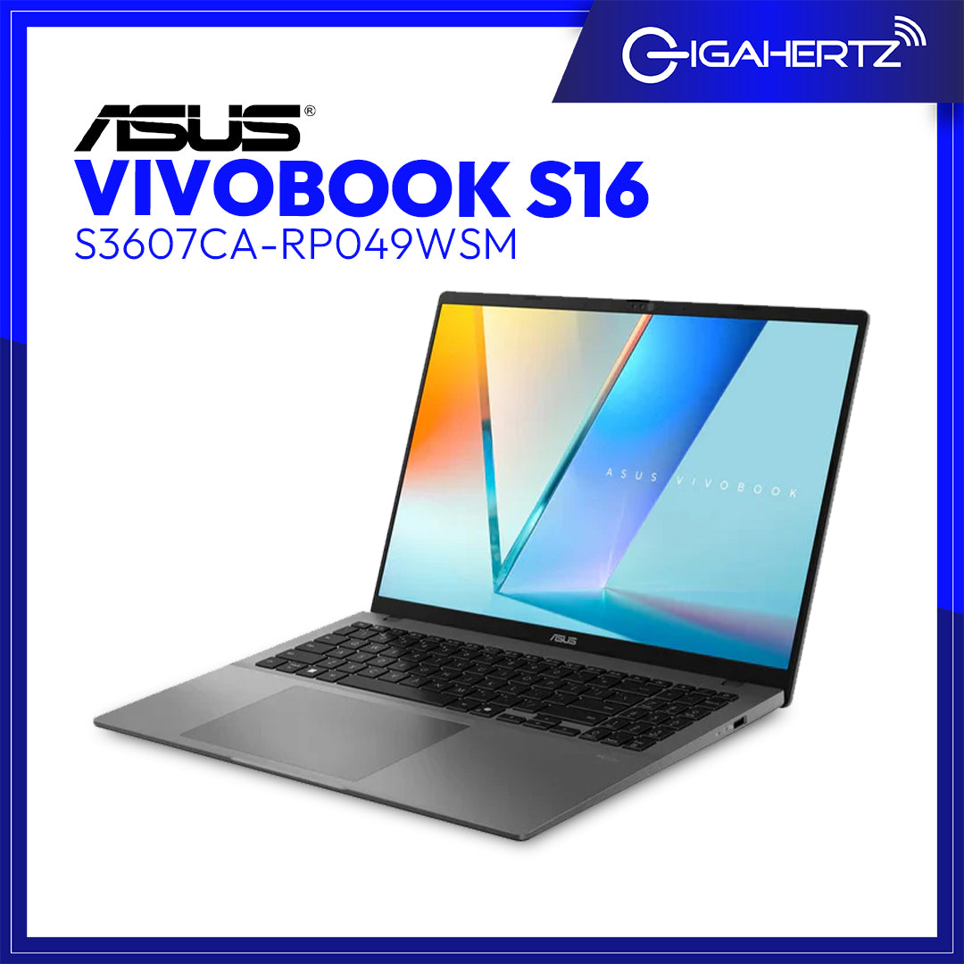 Asus Vivobook S16 S3607CA-RP049WSM | 16" WUXGA | Intel® Core™ Ultra 7 255H | Intel Arc Graphics | 16GB RAM | 1TB SSD | WIN 11