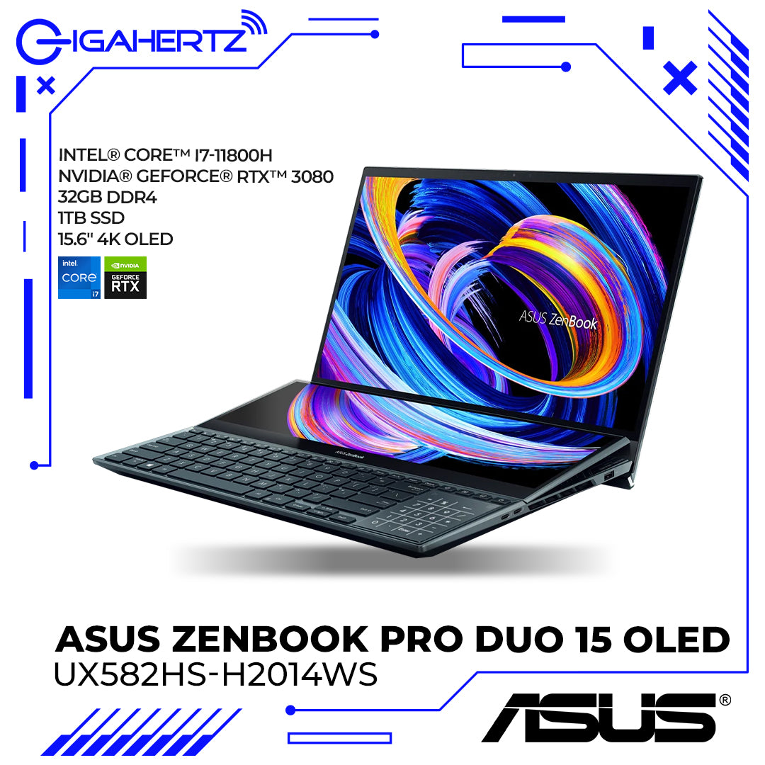 Asus Zenbook Pro Duo 15 OLED UX582HS-H2014WS