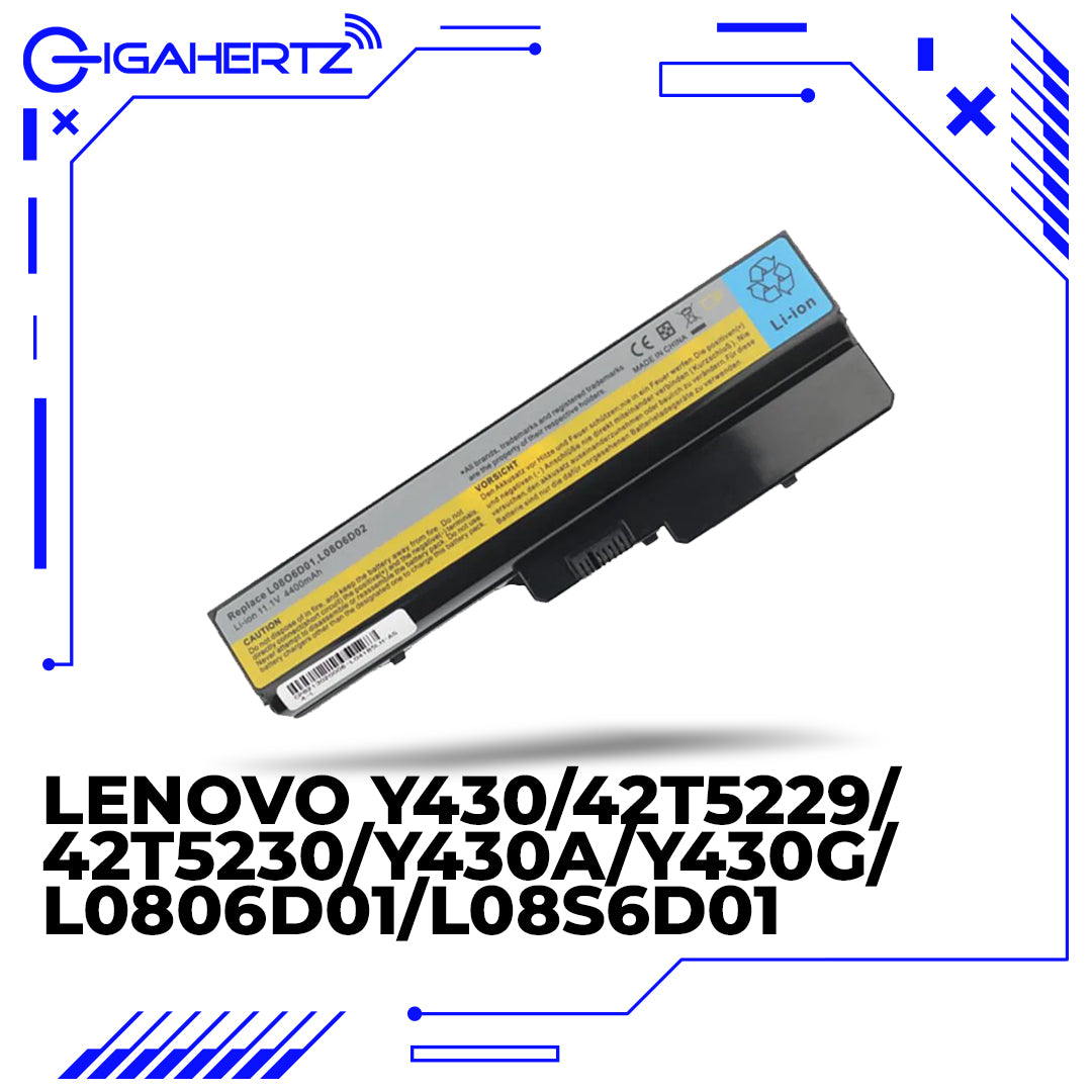 Lenovo Y430 42T5229/42T5230/ Y430A/ Y430G/ L0806D01/ L08S6D01