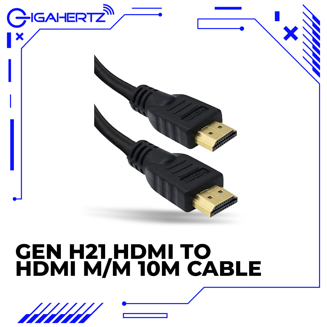 Gen H21 HDMI To HDMI M/M 10M Cable