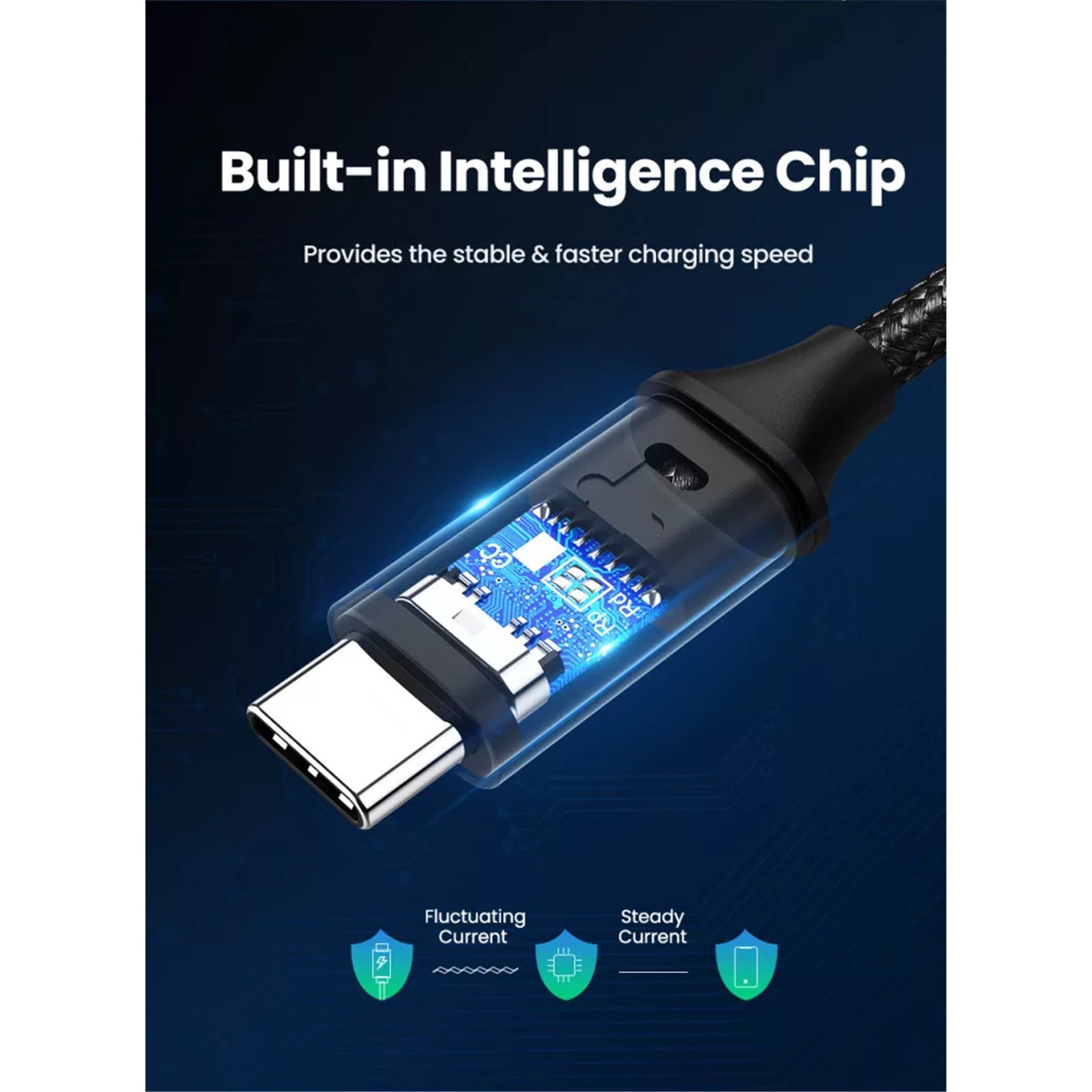 UGREEN 60W 1m USB-C To USB-C Data Cable (50150)