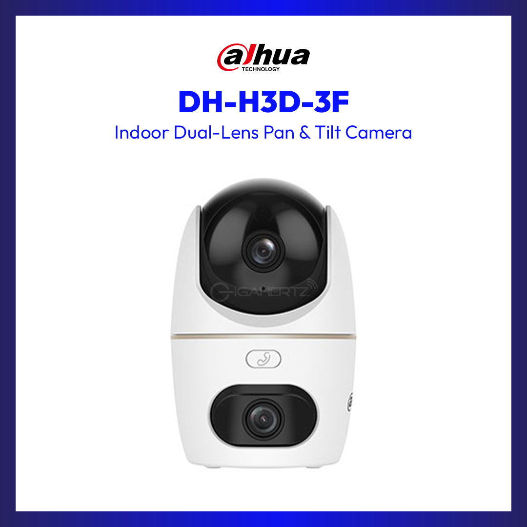 Dahua H3D-3F 3+3MP Indoor Wi-Fi Dual-Lens Pan & Tilt Camera
